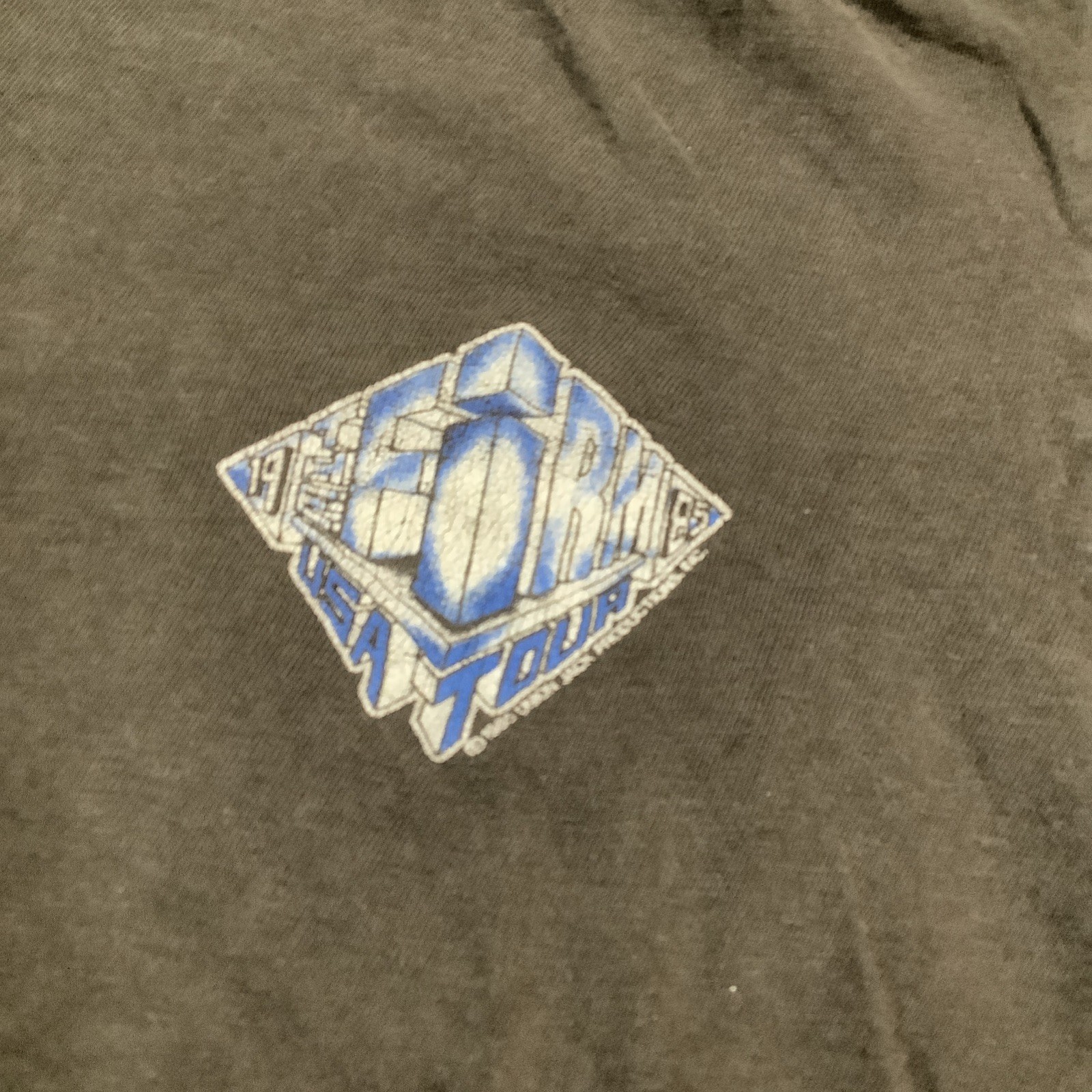 Vintage The Firm Shirt 1980s Band Tee Rock Tour gallery