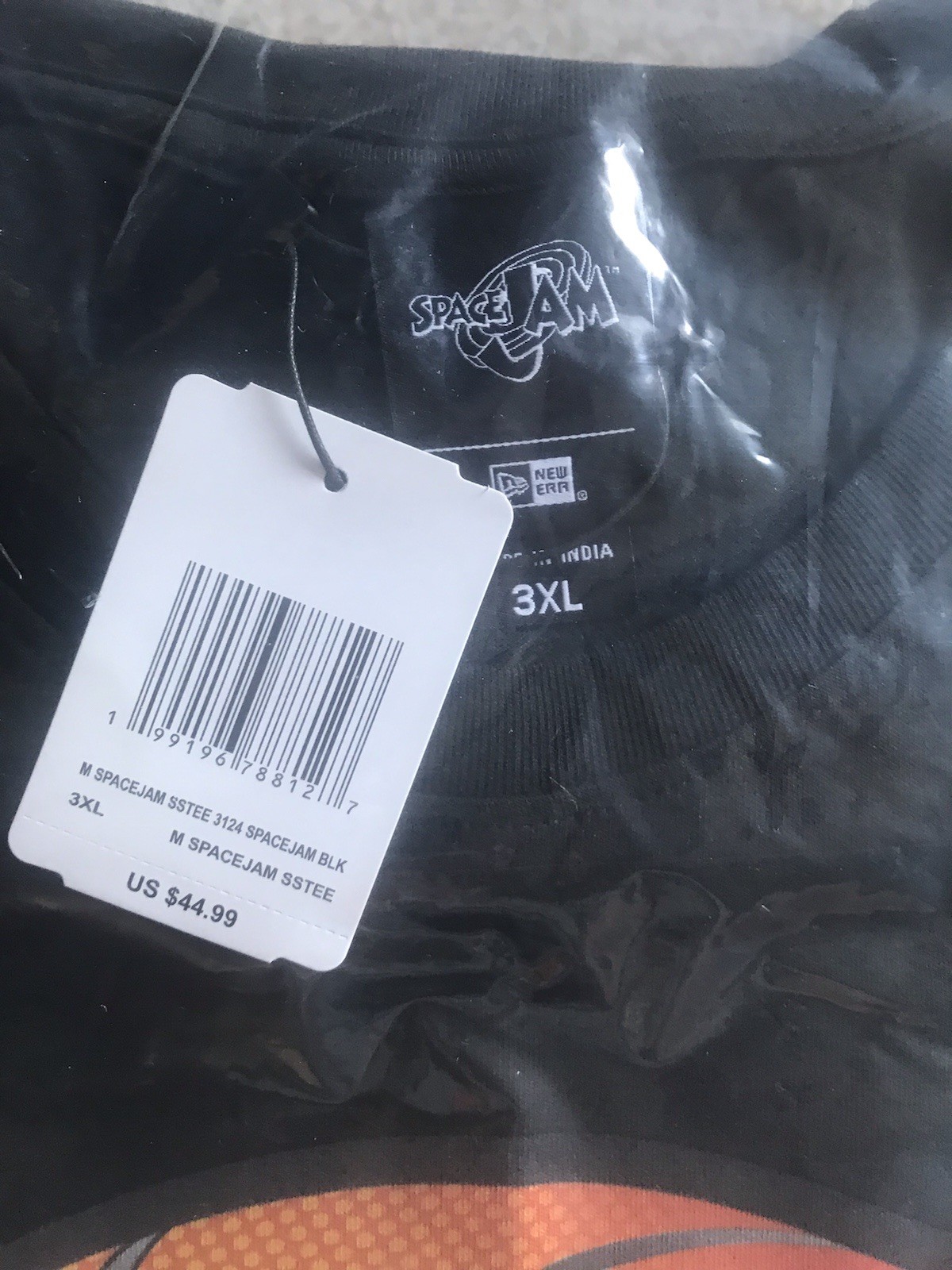 New Era Space Jam 30th Anniversary shirt Size Mens 3XL BRAND NEW JORDAN RARE! gallery