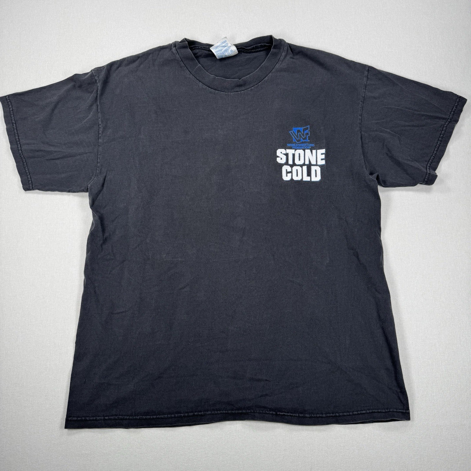 Vintage 90s WWF Stone Cold Steve Austin Rattlesnake Shirt Large Hanes Tag gallery