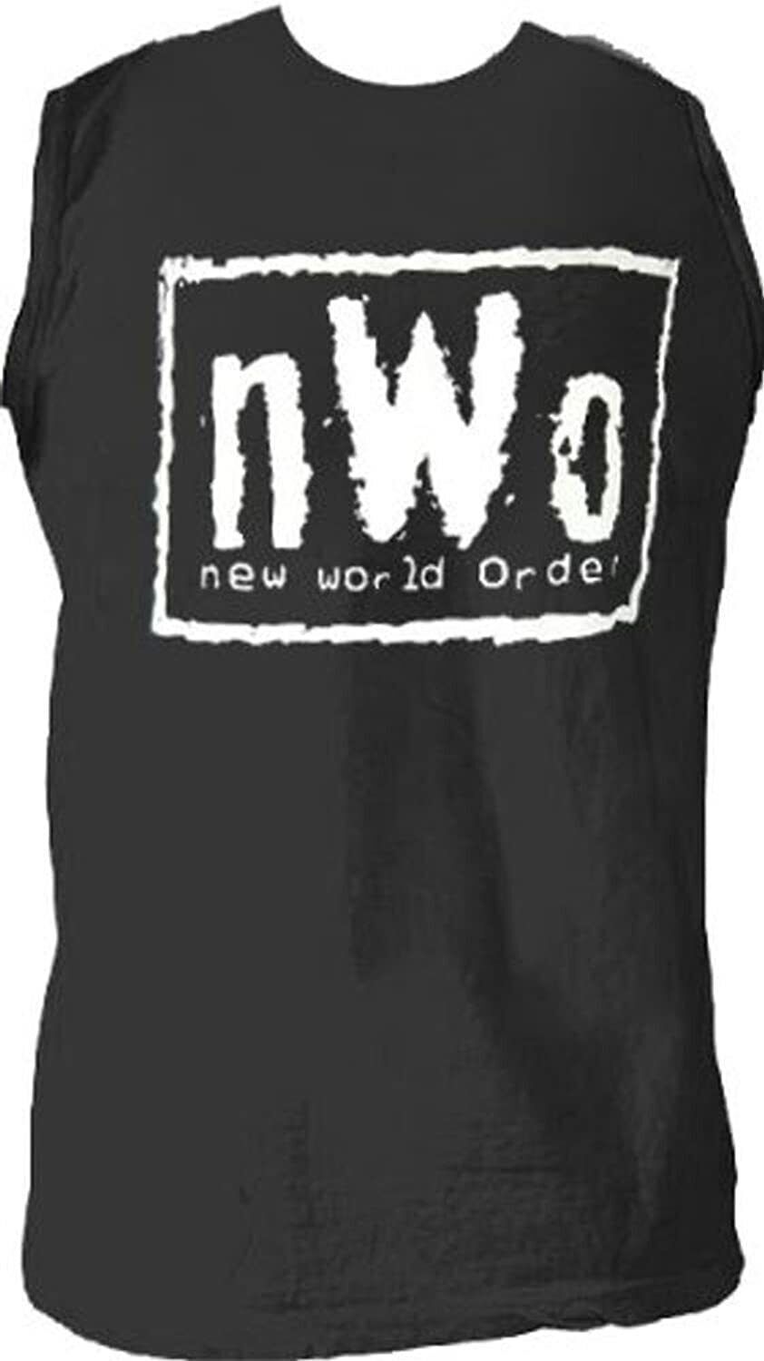 Adult Mens nWo New World Order WWE Wrestling Black Halloween Cosplay T-shirt gallery