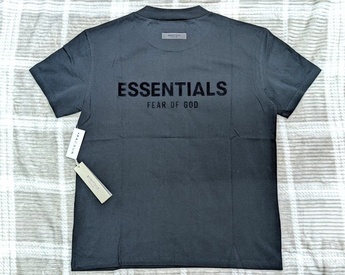 Fear of God Essentials Tee Stretch Limo Men's M Oversized T-Shirt NWT SS22 gallery