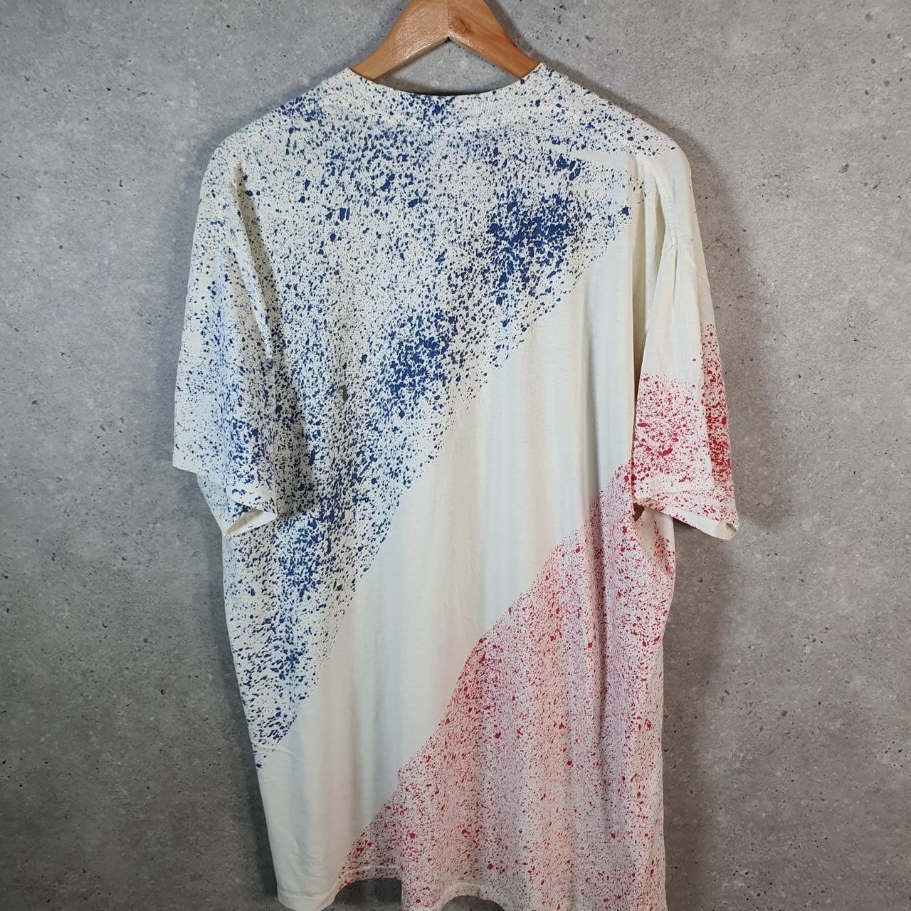 Vintage MTO International USA 90s Single Stitch T Shirt Mens 3XL Multicoloured gallery