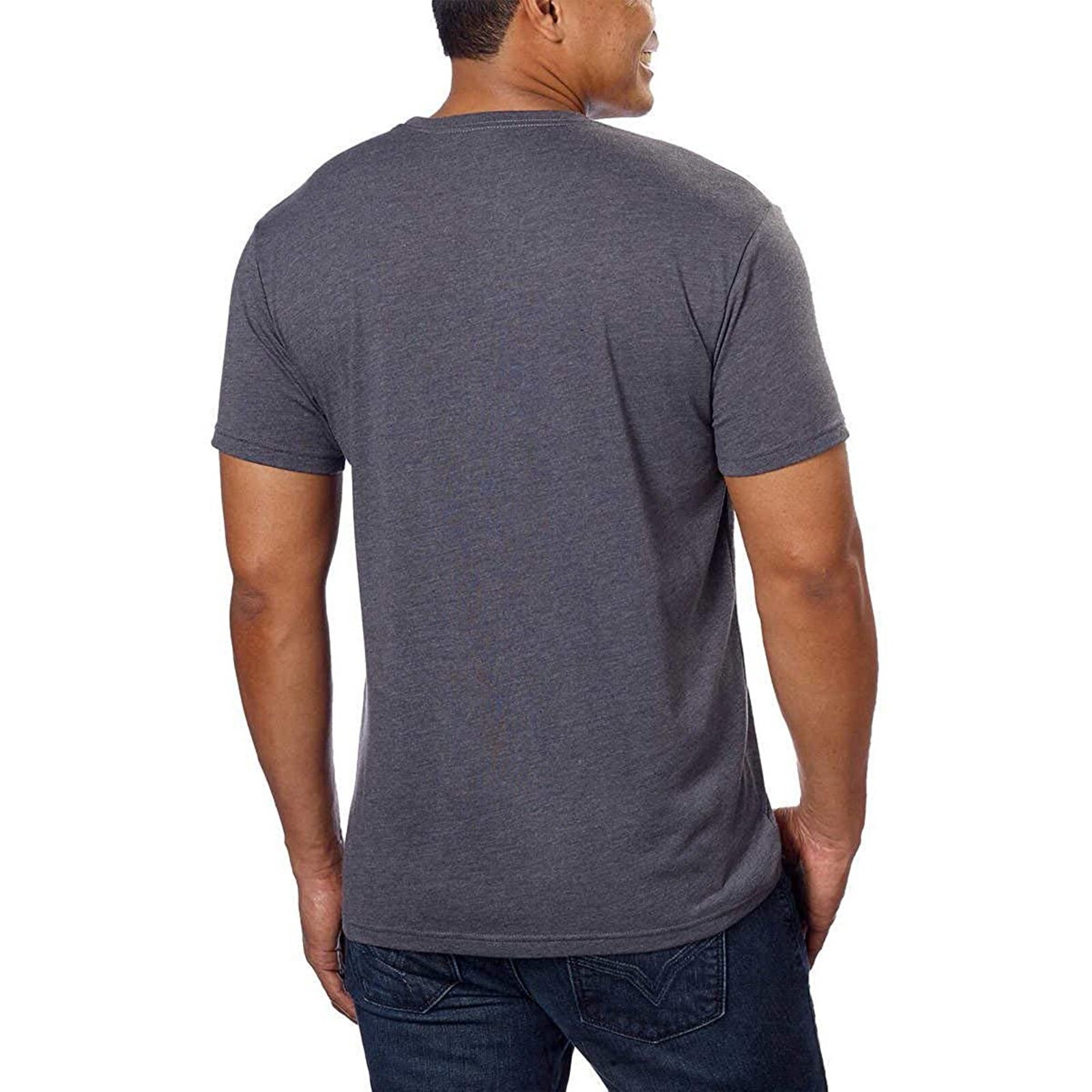GALT USA Signature Men's Graphic Tee T Shirt Printed Flag, Gray, Size XL gallery