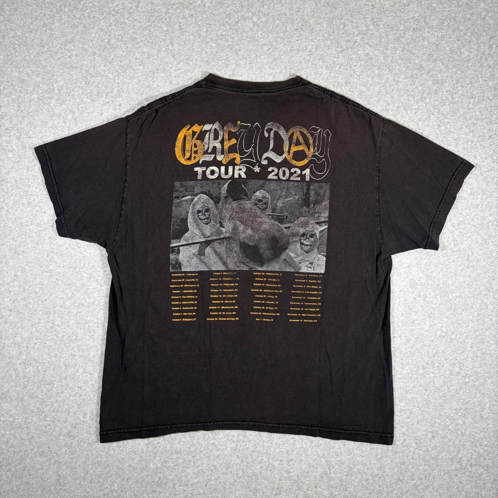 G59 Grey Day Tour 2021 T-Shirt Mens Large Black Suicideboys Concert Graphic Tee gallery