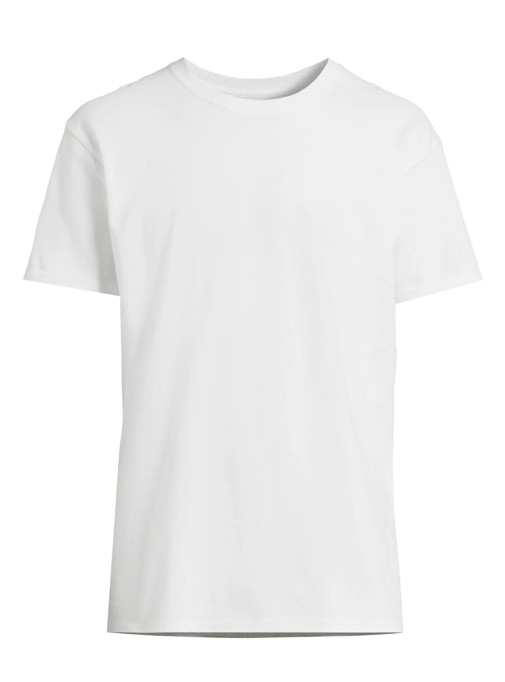 Athletic Works Men’s 100% Cotton White T Shirt Loose Fit -Choose Size -NWT