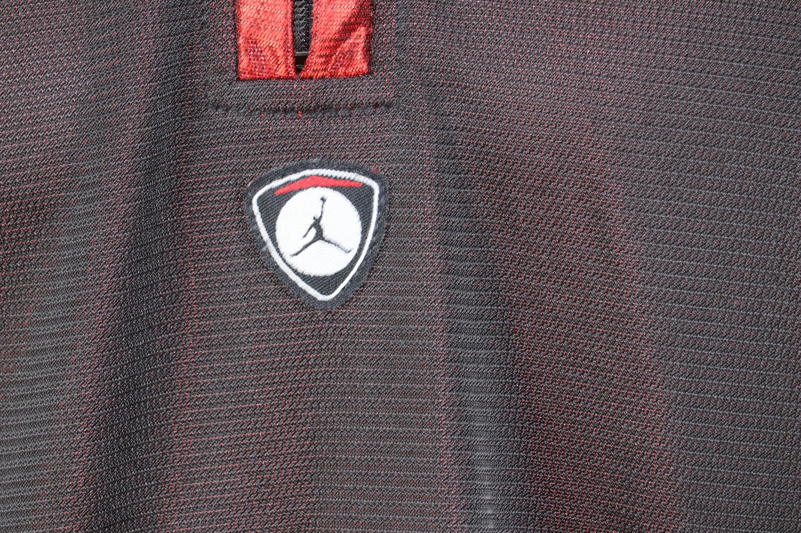 Vintage Air Jordan L/S Pullover 1/4 Zip Jacket Oversized Sz Small Chest 44" 90s gallery