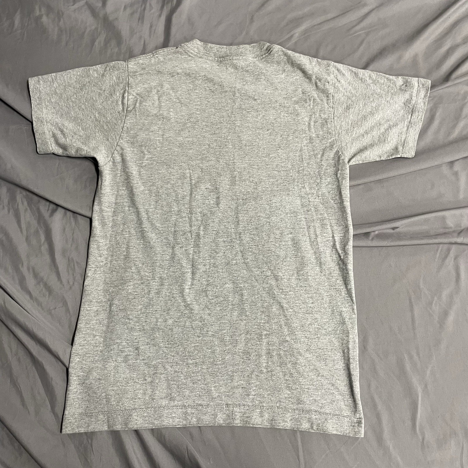 Vintage 90s Wake Forest University Gray T Shirt Size Small Made In USA College gallery