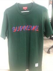 Supreme SS19 Shatter SS Top Dark Green Size M 100% Authentic VNDS Sold Out Item