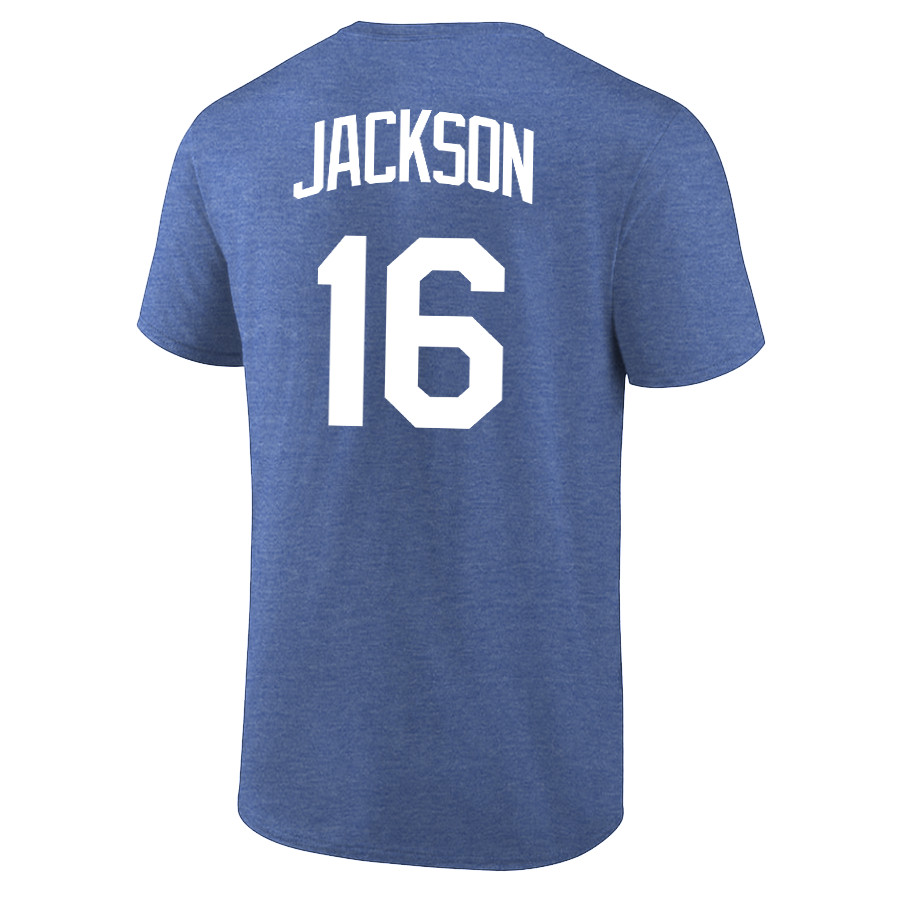 Bo Jackson T-Shirt Kansas City Royals Player Name and Number Soft Jersey Tee gallery
