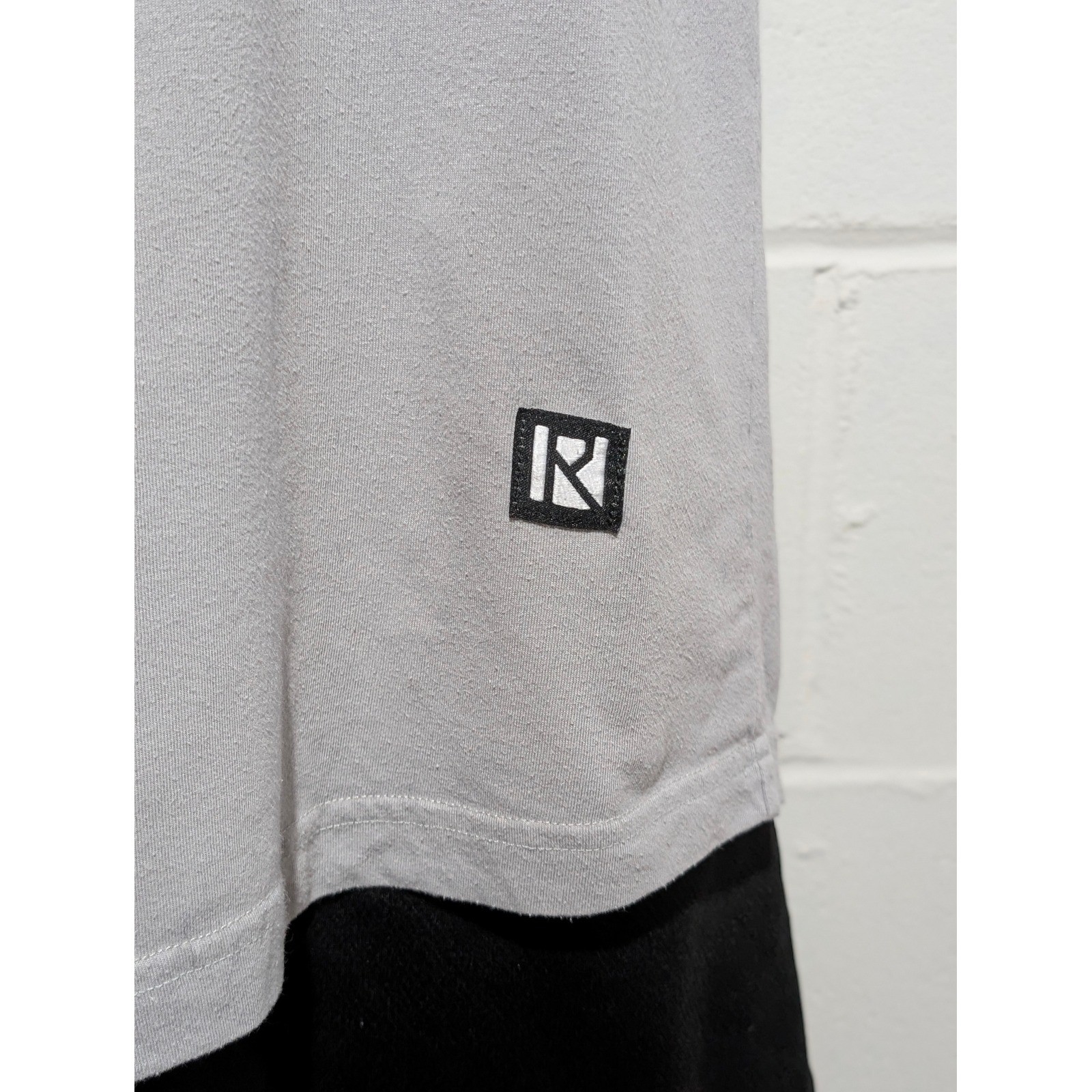 Routine Athletic Dept Short Sleeve Hoodie Gray Mens Graphic T Shirt Top Medium gallery