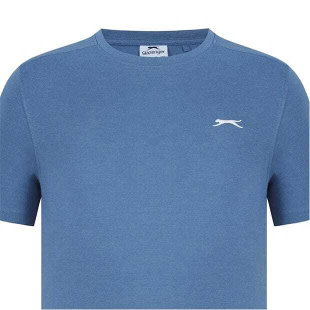 Mens Slazenger 100% Cotton Plain Crew Neck T Shirt XS S M L XL XXL 3XL 4XL BNWT gallery