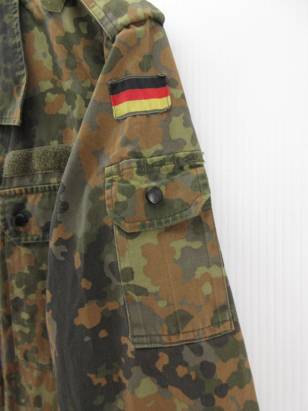 German Bundeswehr Shirt Medium Green Flecktarn GR12 Field Camo Military Surplus* gallery