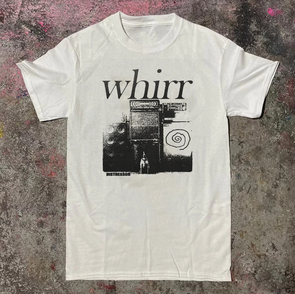 Whirr Band Album Tour 2012 Distressor T Shirt Full Size S-5XL