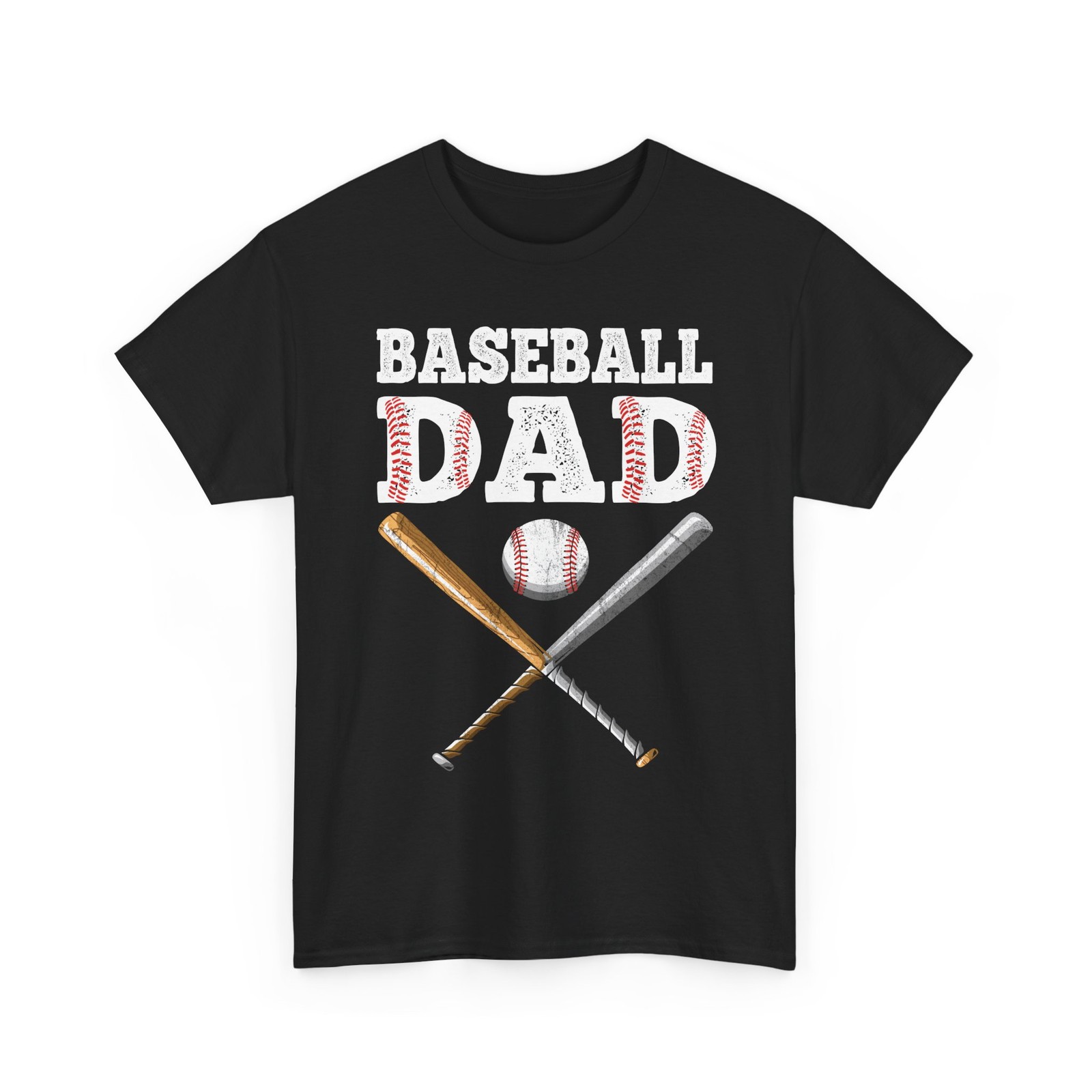 Baseball Dad Shirt, Baseball Player Sports Lovers Father Men T-Shirt gallery
