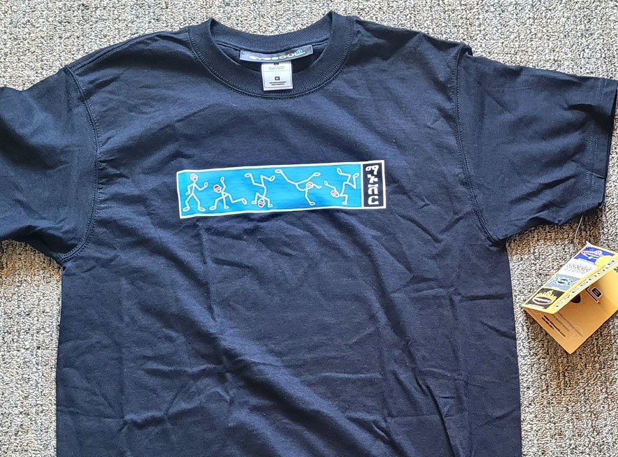 NOS Rare VTG Y2K African B-Boy Break Dance Hip Hop T-Shirt. Amharic. Ethiopia.