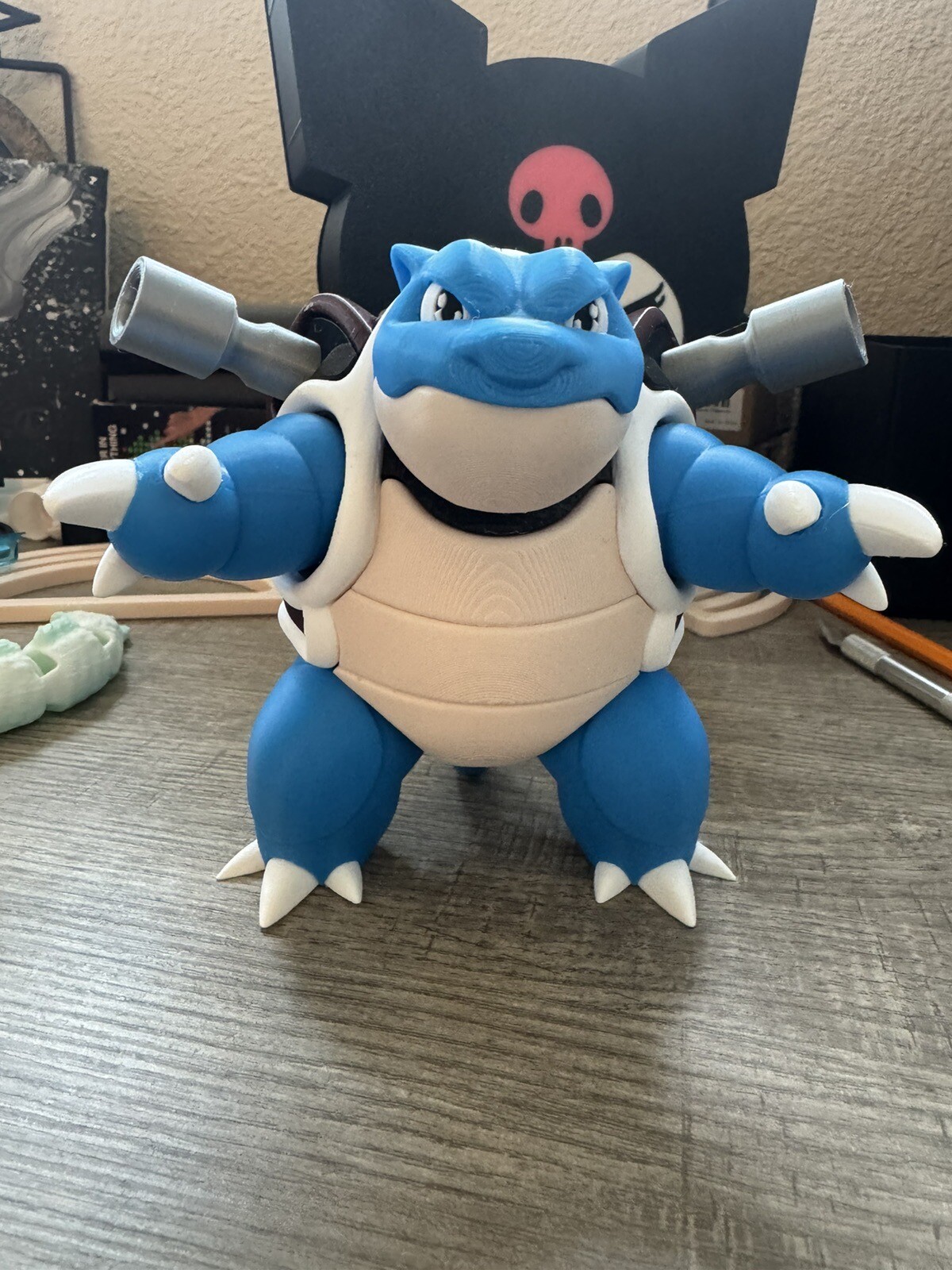Blastoise Action Figure – Perfect For Game Room Desktop, Display – Hype Monster