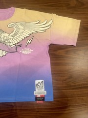 Gunzinii Premium Cracked Graphic Designer Shirt Embroidered Size Medium Boxy Fit