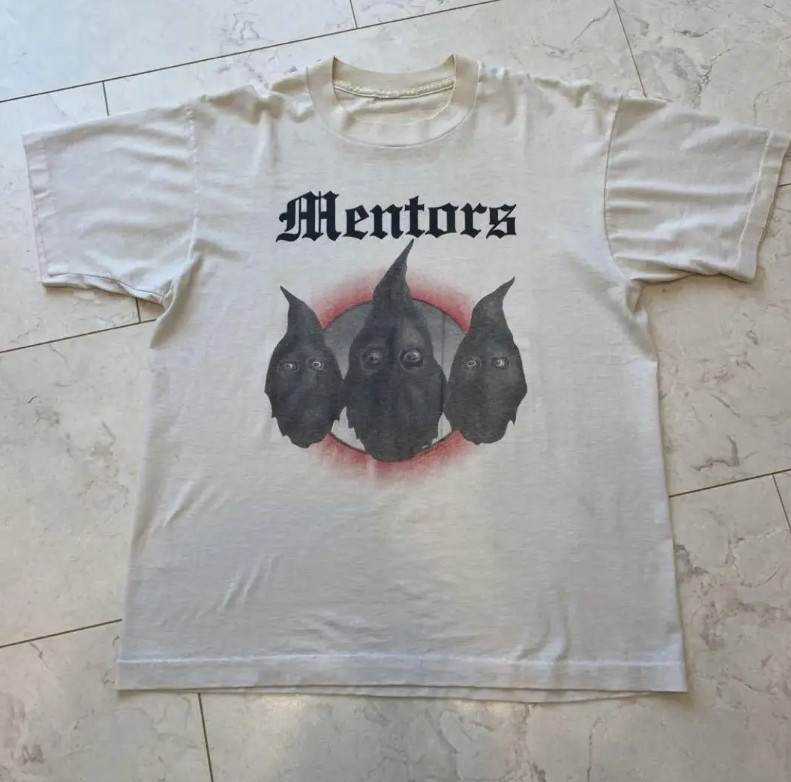 Mentors Band Gift For Fans Cotton White Full Size Men Women Shirt