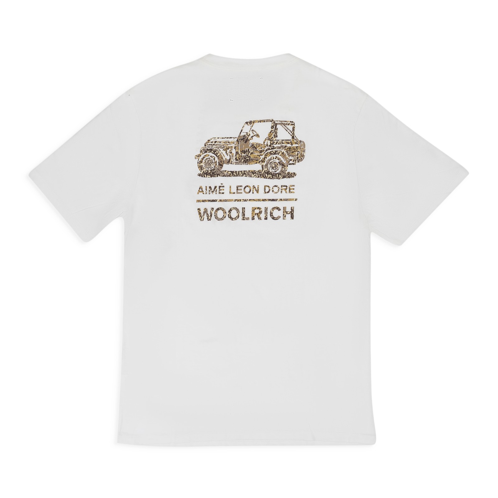 AIME LEON DORE White Woolrich All Terrain Tee SIZE L $85 gallery