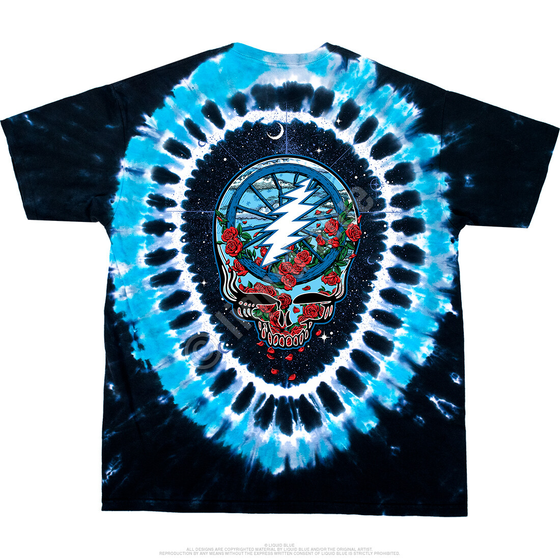 GRATEFUL DEAD-STEAL YOUR face BERTHA-2 Sided TIE DYE T-SHIRT S-M-L-XL-2X Garcia gallery