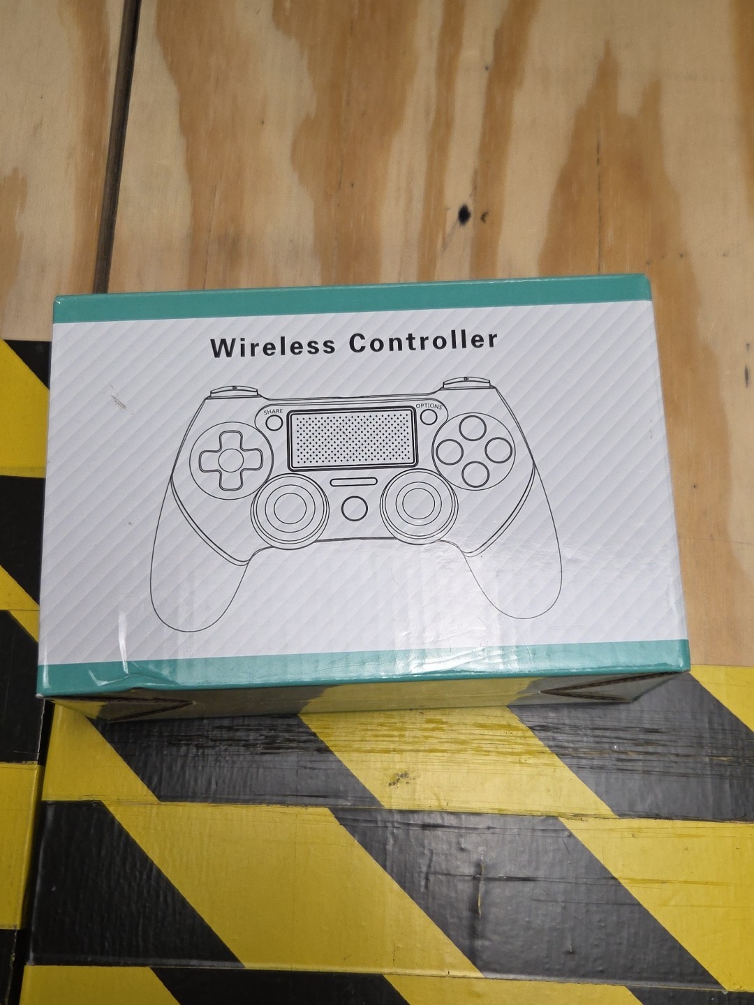 Wireless Controller for PS4, Wired P-4 Pro Controller with Paddles, Black P-4