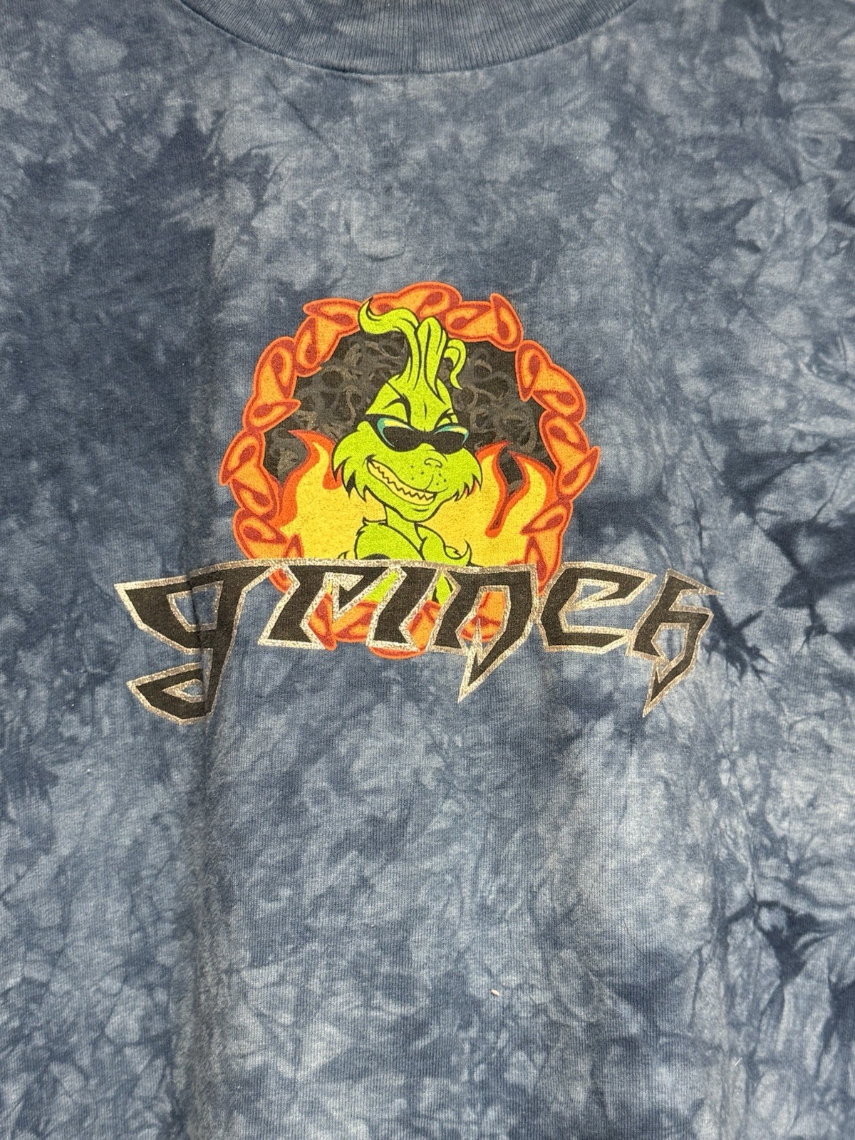 Vintage Dr. Seuss Tie-Dye Grinch T-Shirt - Large gallery