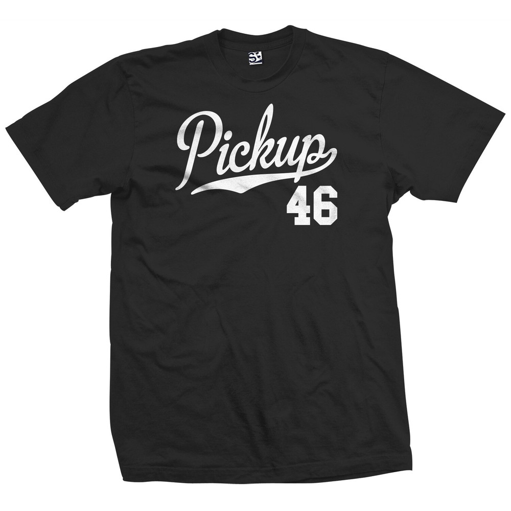 Pickup 46 Script T-Shirt | 1946 Truck Hot Rod Custom Classic 3100 3600 Tee Shirt