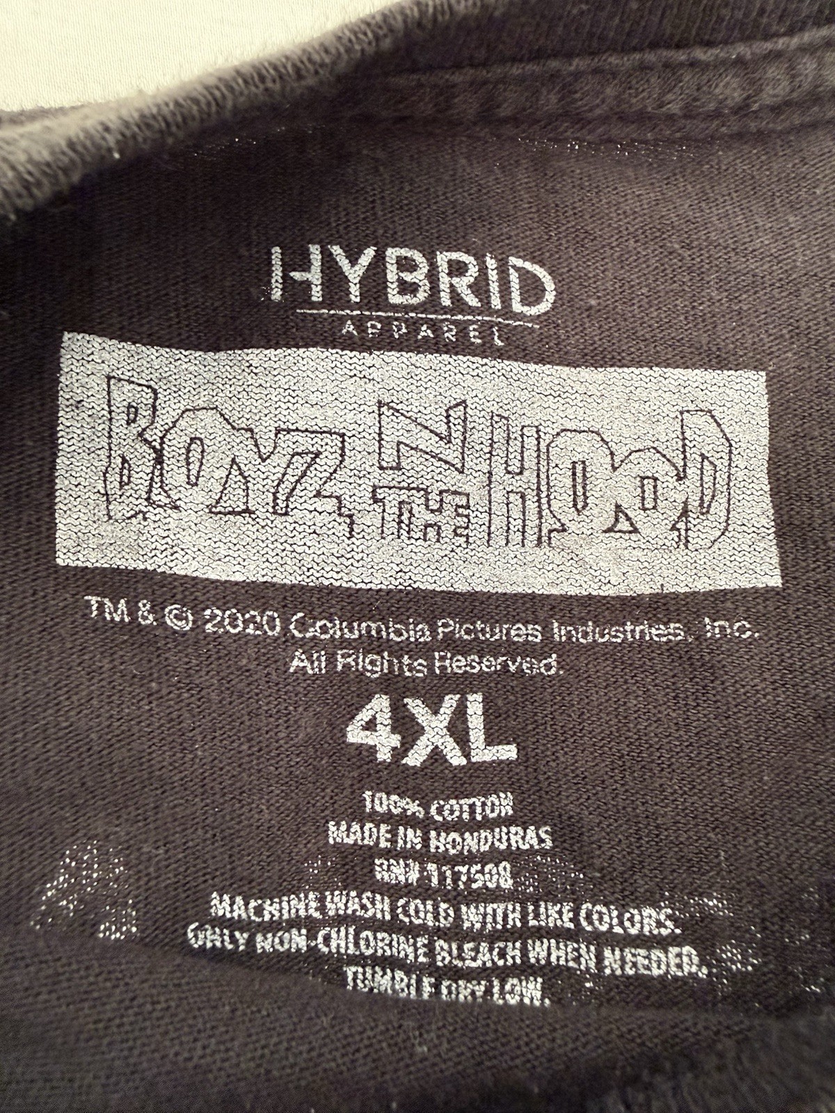 Vintage Boyz N The Hood/ Once Upon A Time In South Central T Shirt. Size 4XL. gallery