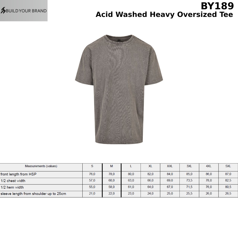 Acid Washed Heavy Oversized Tee| Men's trendy cool Crew Neck Relaxed Fit T-shirt gallery