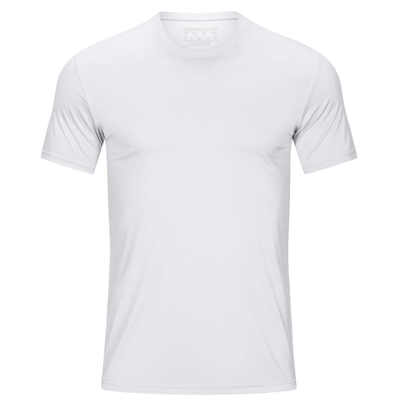 UPF50+ T-Shirts Mens Gym Workout Running Sport Wicking Performance Casual Shirts gallery