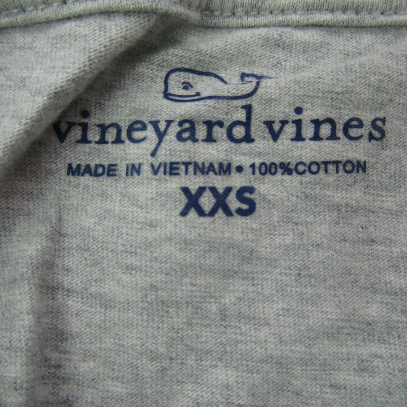 Vineyard Vines Shirt Mens 2XS Gray Long Sleeve Crew Neck Pocket Cotton gallery