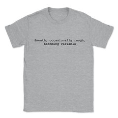 The Shipping Forecast T-Shirt Smooth, occasionally rough, becoming variable