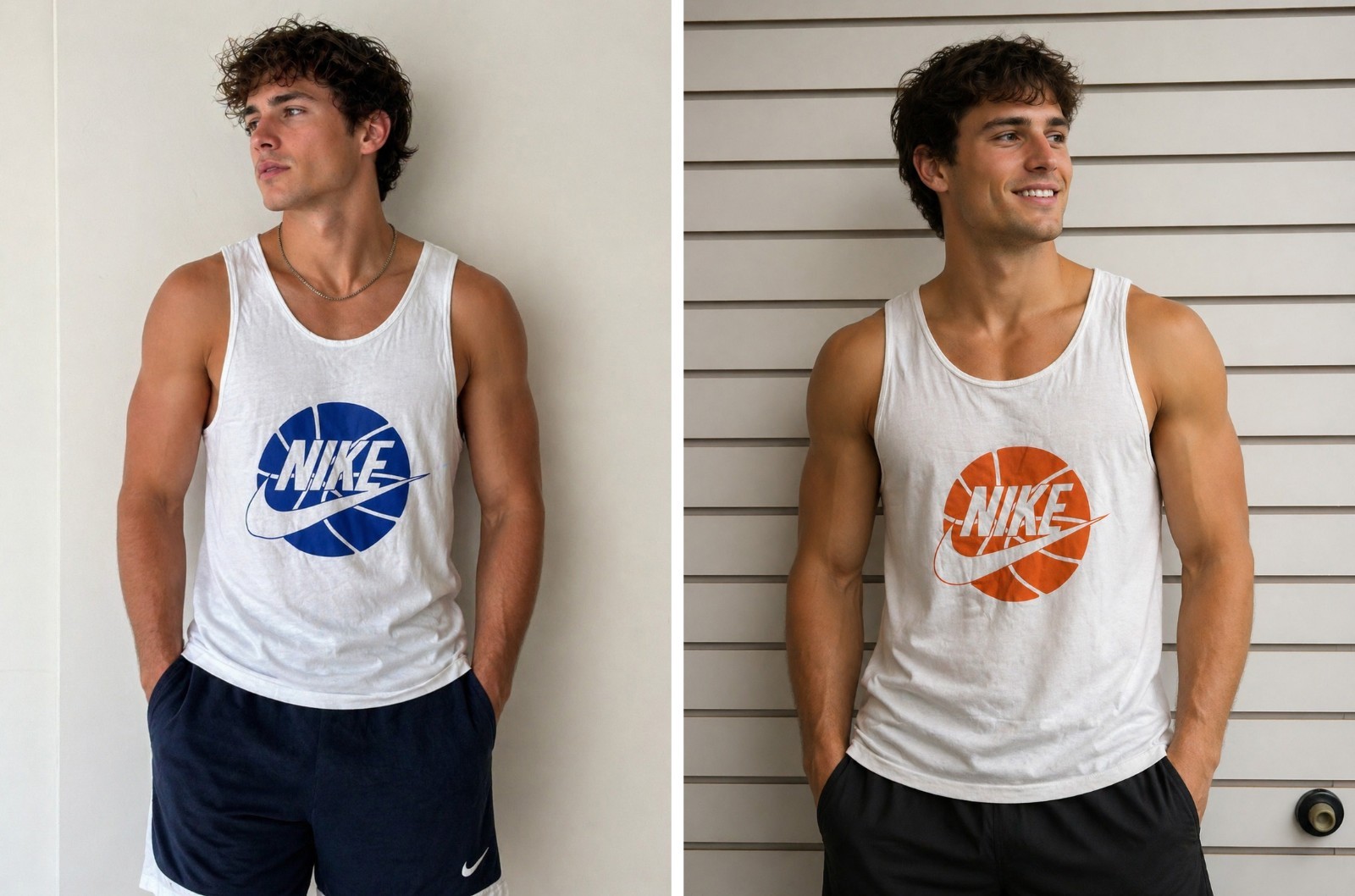 VINTAGE RETRO MEN’S NIKE BASKETBALL TANK ( MEDIUM, LARGE, X-LARGE ) NEW
