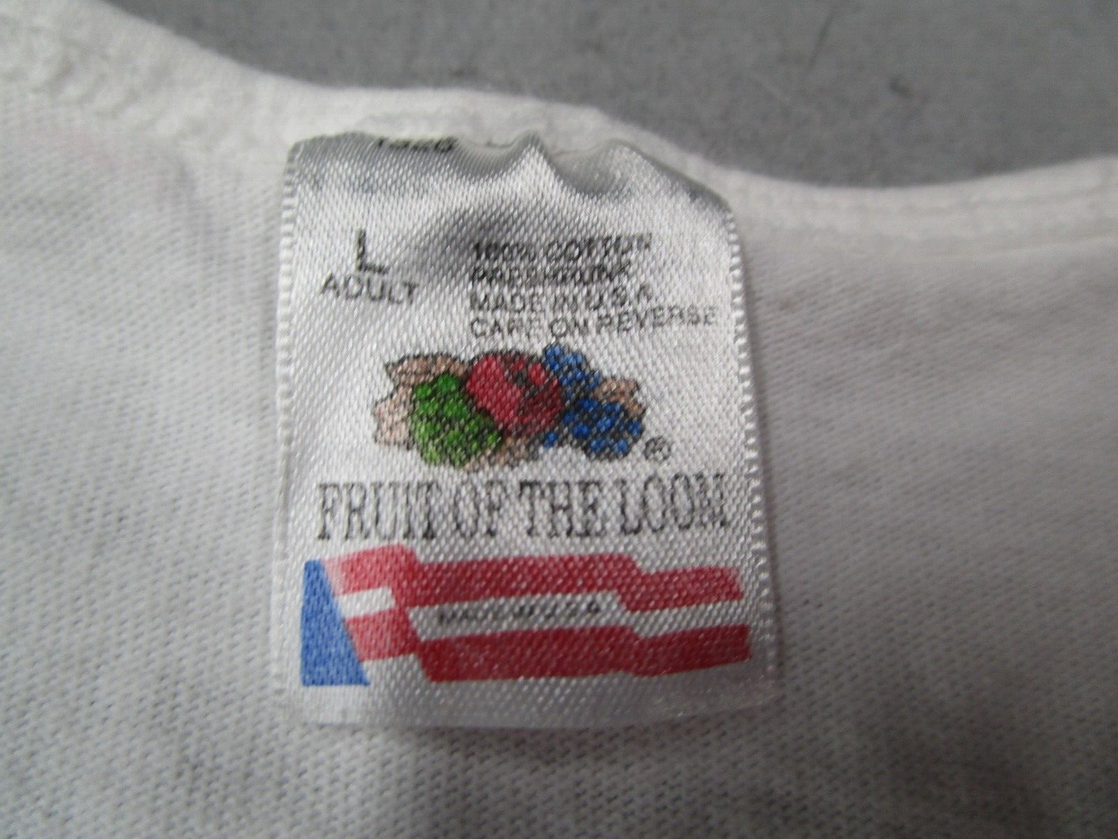Vintage Morongo Basin Shirt Mens Large White Tank Top 90s California Trucks USA gallery