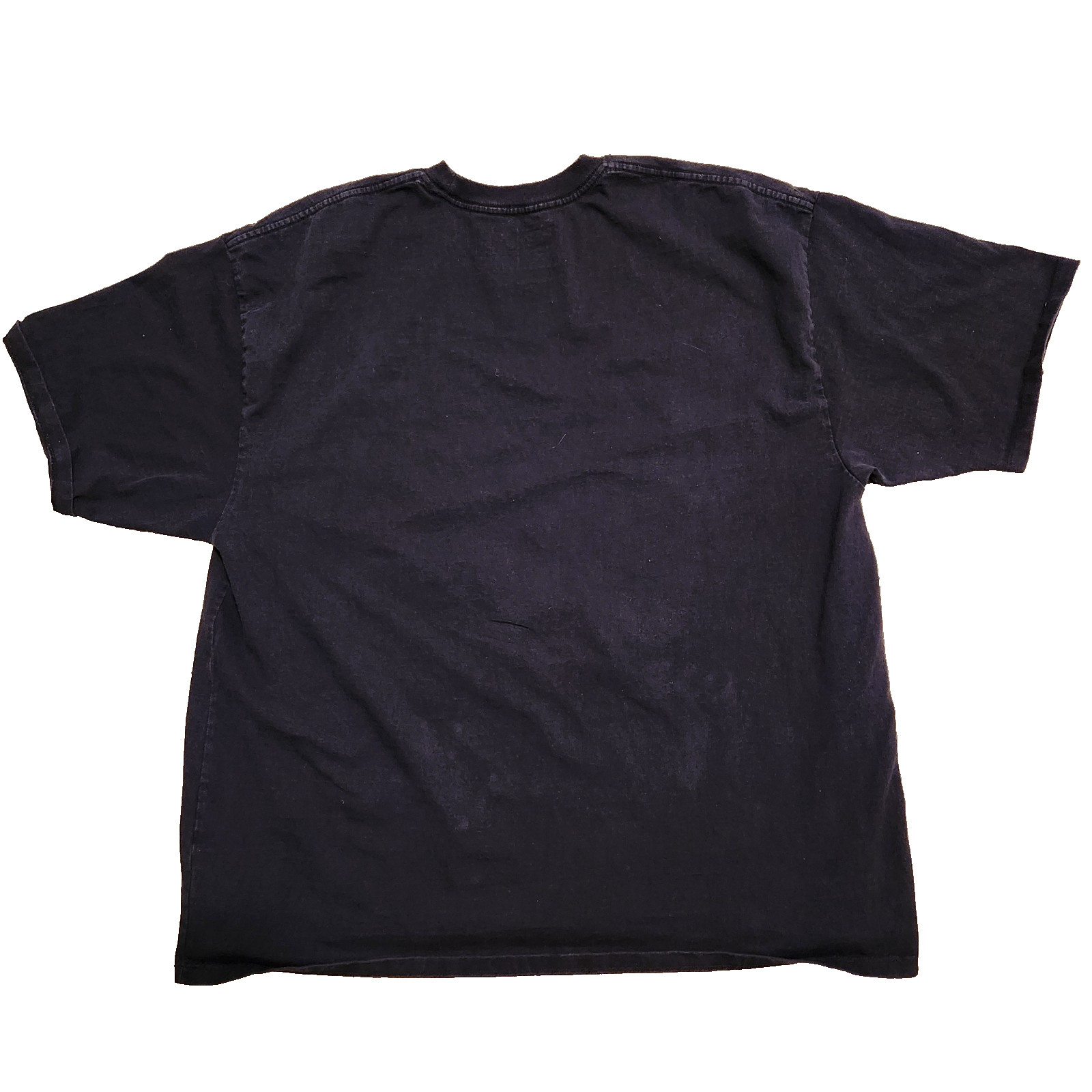 Vans Off The Wall Skateboarding T Shirt XXLarge Black Loose Fit Embroidered Logo gallery