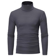 Men’s Thermal Base Layer Top High Neck Slim Fit Long Sleeve