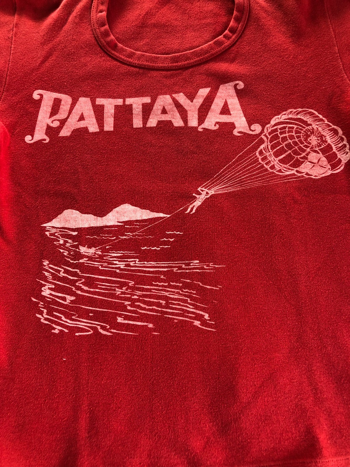 Vintage 1970's T-Shirt - Thailand - Pattaya Beach gallery