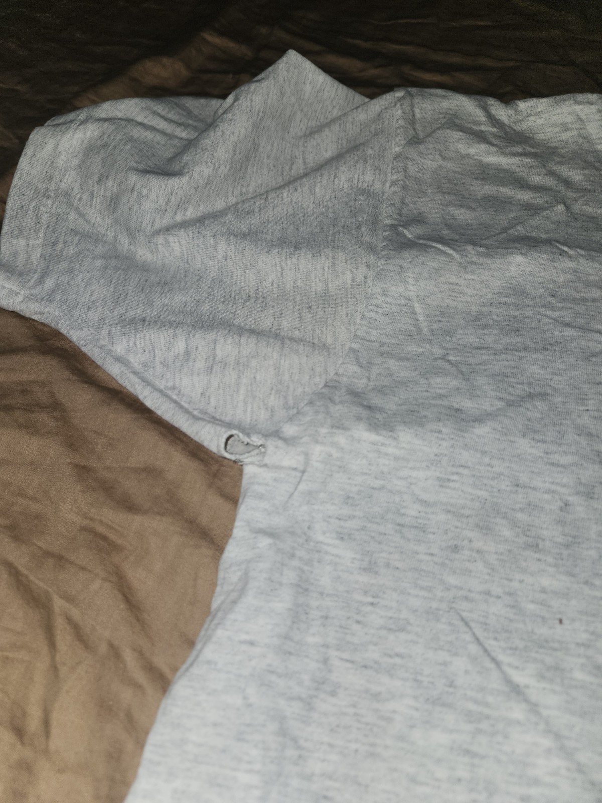 Vintage Thrashed Adidas T Shirt Y2k No Tags Size Xl? Many Holes gallery