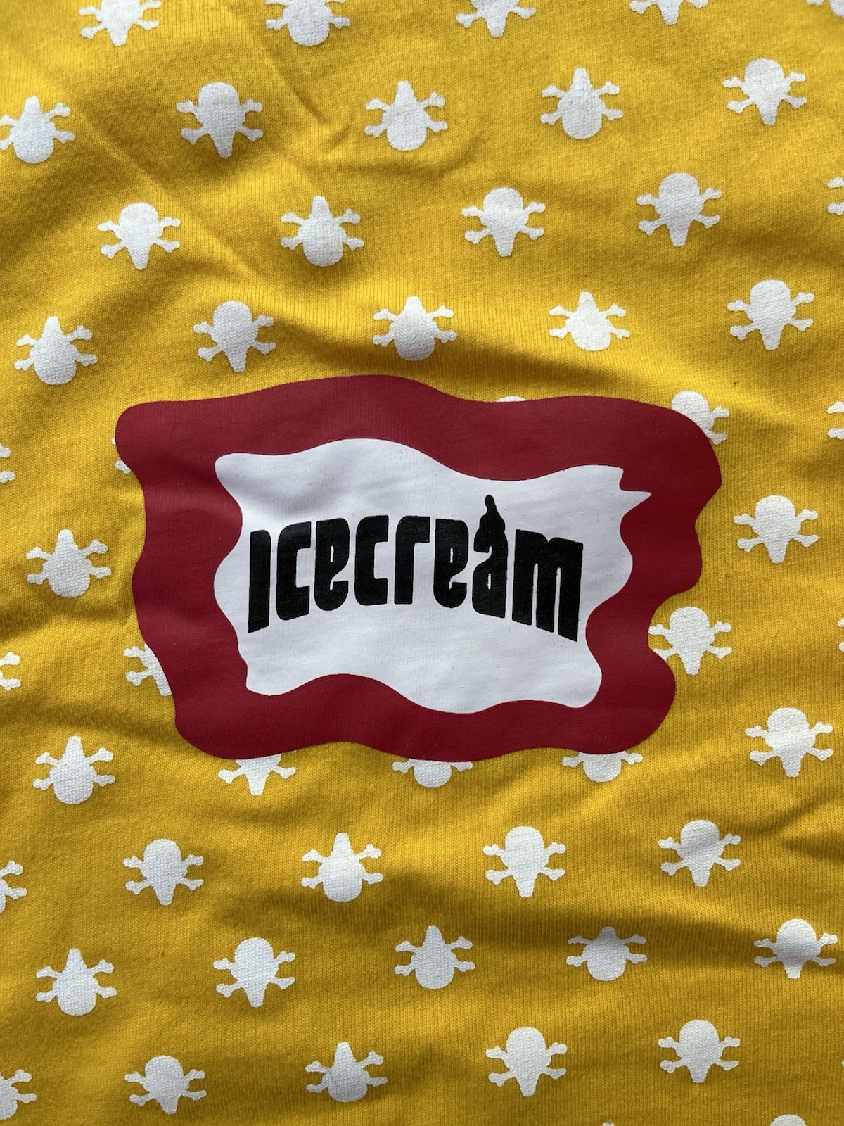 Billionaire Boys Club BBC Icecream All Over Print Yellow T-Shirt Large gallery