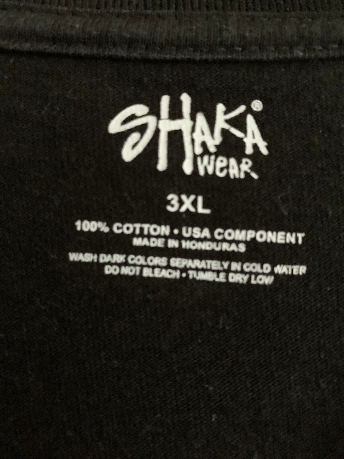 Shaka Active Soft Spun Cotton Short Sleeve T-Shirt,Men's Size 3XL,100% Cotton gallery