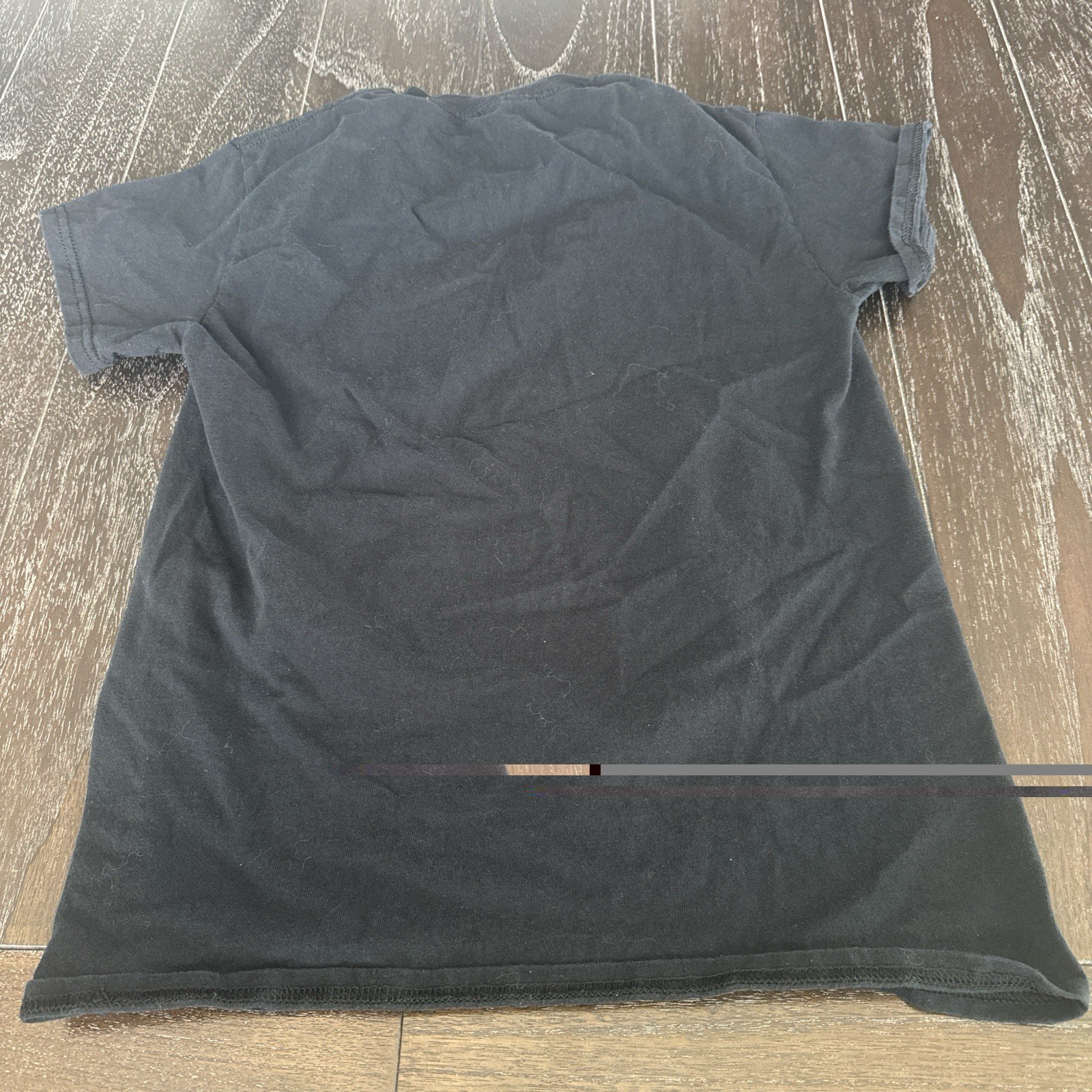 BAD HABITS t-shirt featuring an anime graphic, black, men's size S inv23 gallery