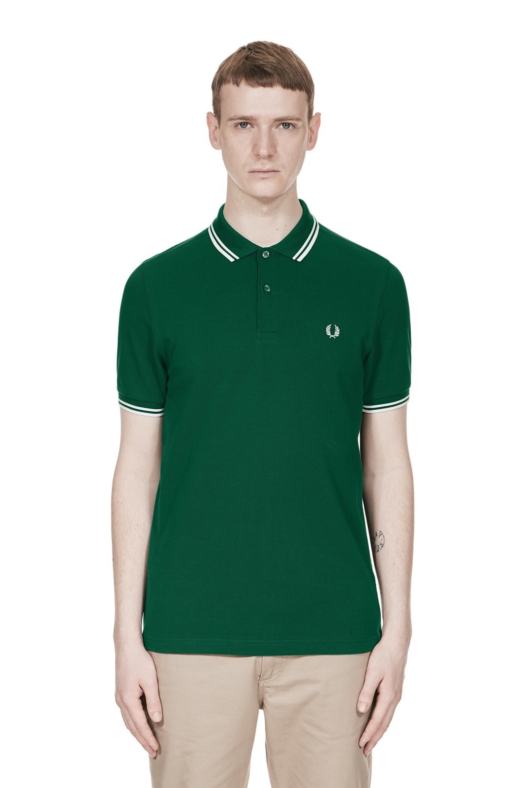 Fred Perry Polo Shirt Slim Fit Pique Twin tipped gallery
