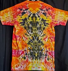 HANES 100% SIZE MEDIUM Cotton Tye Dyed Shirt Pre-washed WON’T FADE VERY SOFT