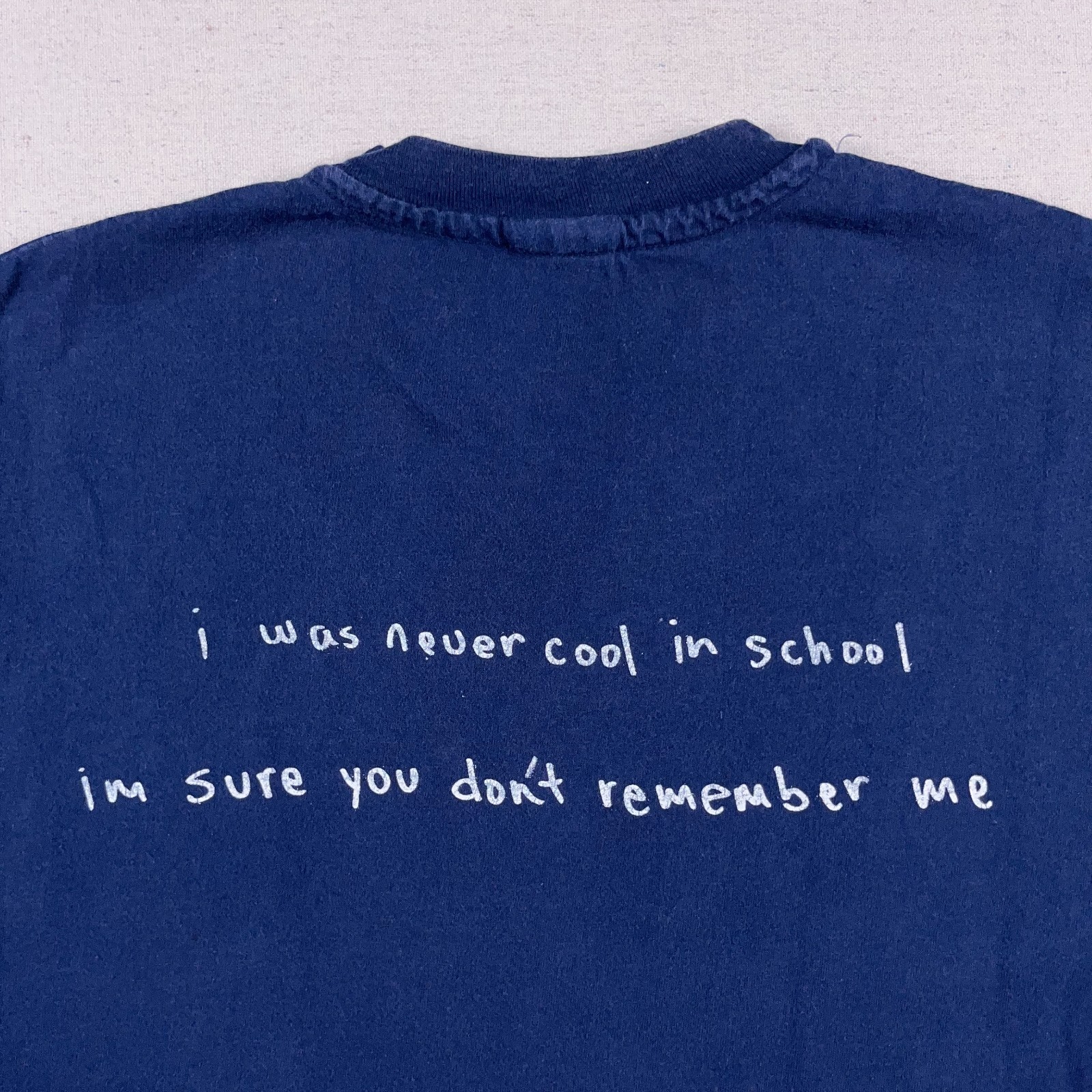 Vtg Ben Folds Five T Shirt Mens Small I Was Never Cool in School Band 90s Tee gallery