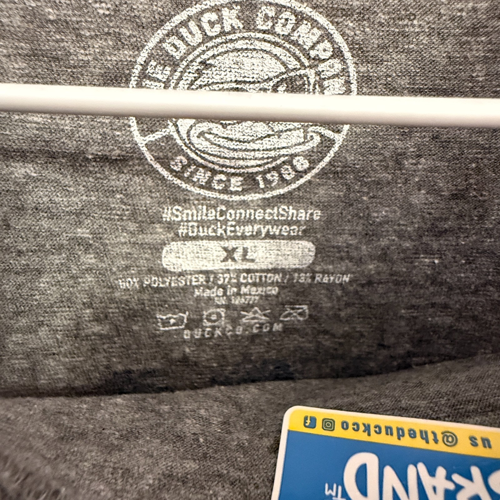 Georgia Sea Turtle Center grey long-sleeve shirt Duck Company size L gallery