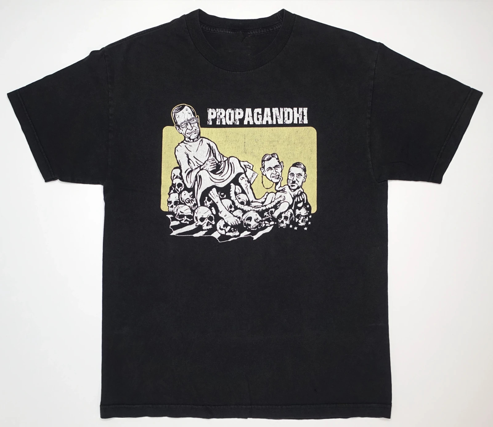 Propagandhi - George Bush And Baby Hitler Tour Shirt All Size gallery