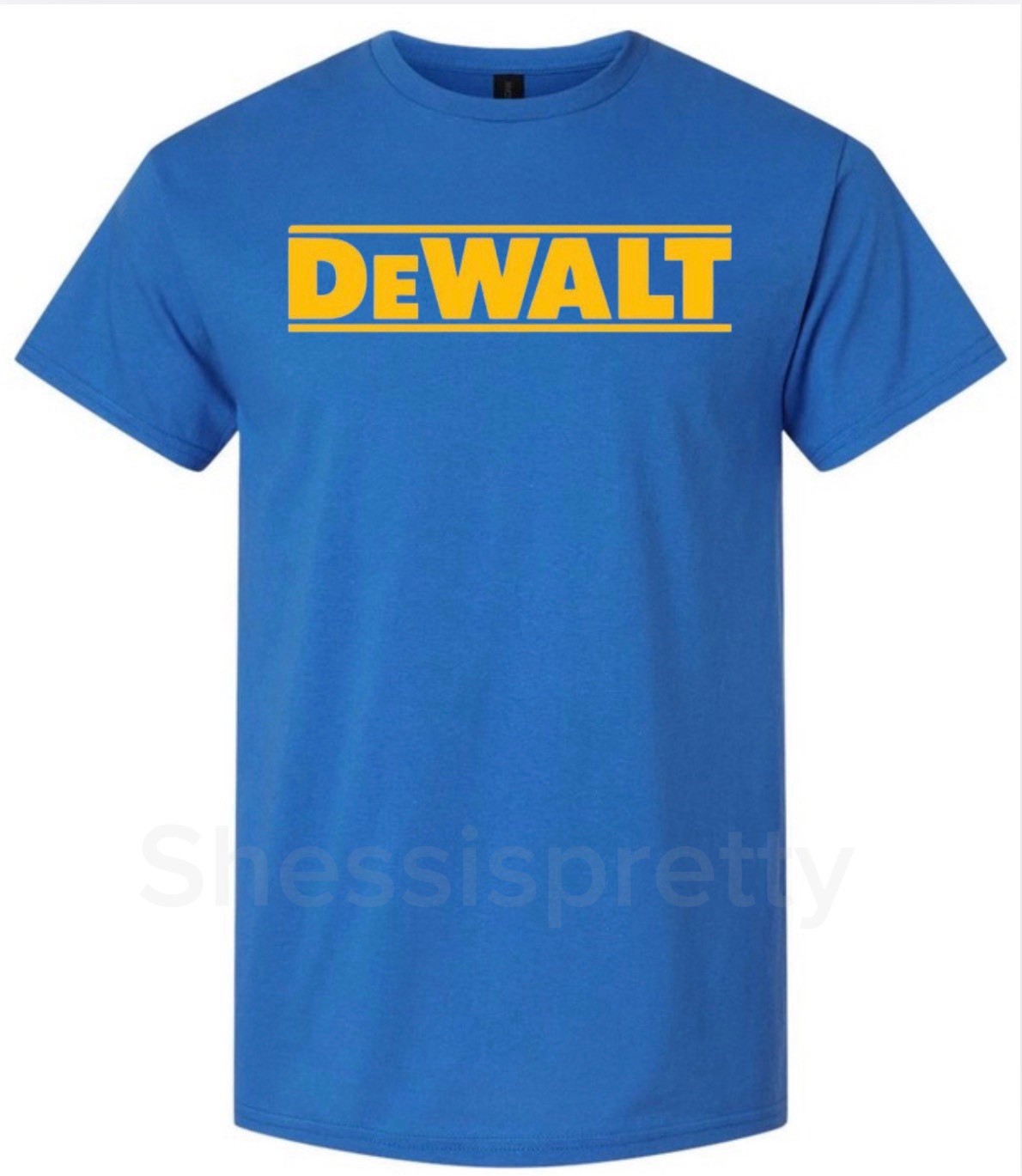 DeWALT Men's T-Shirt – 100% Cotton, Heavy-Duty Work Shirt with Logo gallery