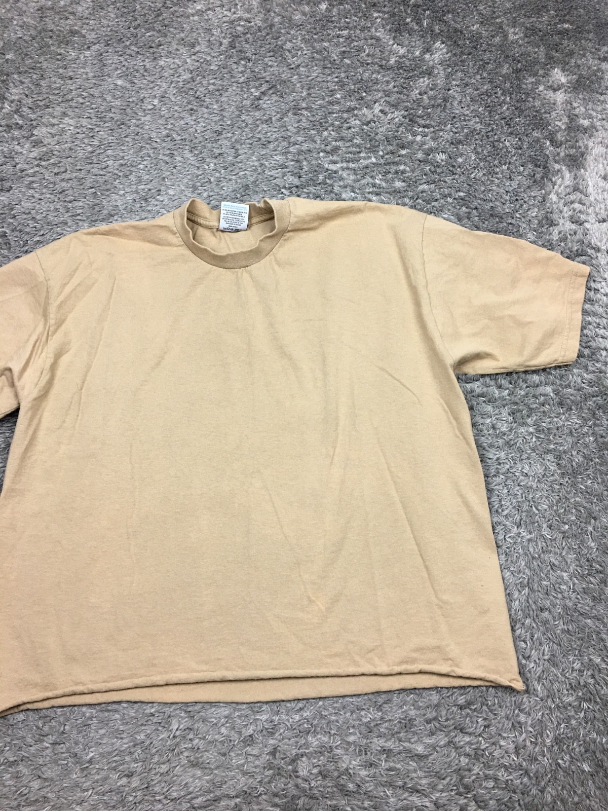 Pro Club Heavyweight Shirt Mens Size 2XL Beige Tan Short Sleeve Cotton gallery