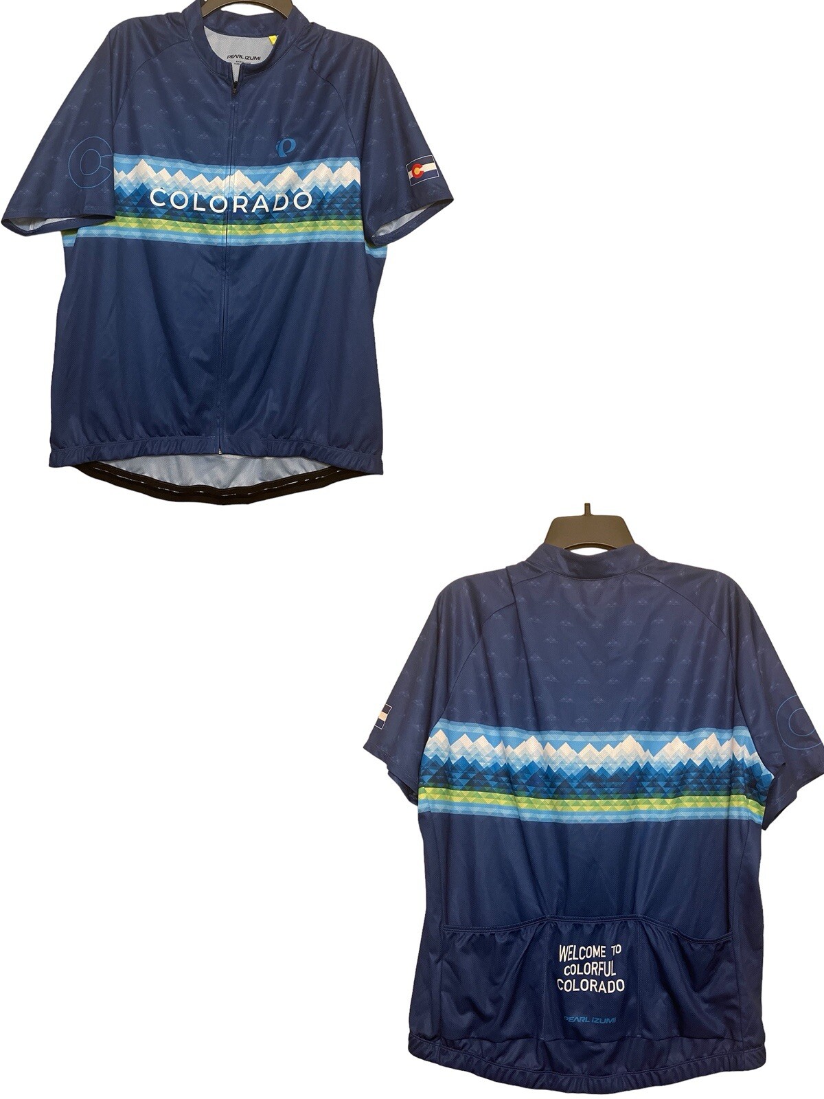 Nwots Pearl Izumi Quest Graphic Short Sleeve Jersey Welcome To Colorado Sz XL gallery