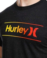 Hurley Men’s Everyday Regrind One and Only Gradiation T-Shirt (Black) G2(A859T)